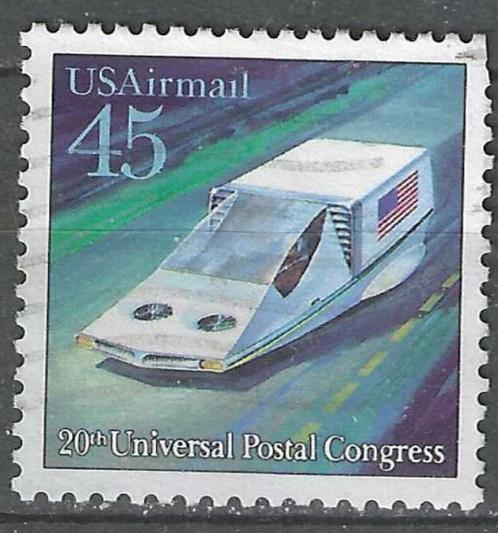 USA 1989 - Yvert 117PA - Fourgon Postauto (ST), Postzegels en Munten, Postzegels | Amerika, Gestempeld, Noord-Amerika, Verzenden