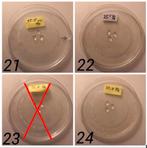 Keus uit veel magnetron plateau / glasplaat groot en klein, Witgoed en Apparatuur, Magnetrons, Vrijstaand, Ophalen of Verzenden