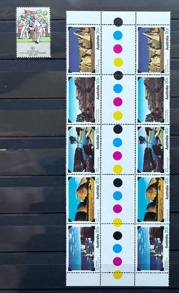 Postfrisse selectie AUSTRALIË 1977 - 1987, Postzegels en Munten, Postzegels | Oceanië, Postfris, Verzenden