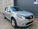 Dacia Sandero 1.2i Blackline AIRCO NAP PDC 2010, Voorwielaandrijving, Stof, Gebruikt, Origineel Nederlands