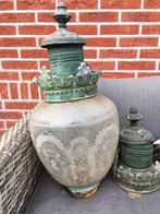 Antieke glazen lantaarn opknapper, Antiek en Kunst, Antiek | Lampen, Ophalen