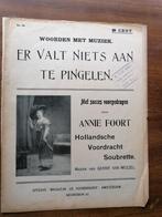 Er valt niets aan te pingelen ! - G. van Weezel/Annie Foort, Muziek en Instrumenten, Bladmuziek, Zang, Gebruikt, Verzenden