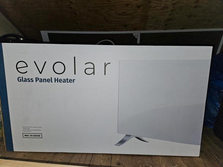 Evolar Glazen Paneelverwarming - Nieuw in Doos 💫, Doe-het-zelf en Verbouw, Verwarming en Radiatoren, Nieuw, Ophalen of Verzenden