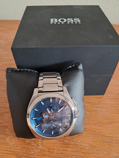 Heren horloge van HUGO BOSS met originele verpakking, Sieraden, Tassen en Uiterlijk, Horloges | Heren, Zo goed als nieuw, Polshorloge