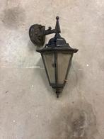 Vintage Buitenlamp Wandlamp, Ophalen of Verzenden, Gebruikt, Glas