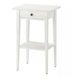 Hemnes Ikea Wit Houten Nachtkastje met Lade, Huis en Inrichting, Slaapkamer | Nachtkastjes, Ophalen, Minder dan 45 cm, 55 tot 70 cm