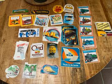 Stickers Openbaar Vervoer Collectie beschikbaar voor biedingen