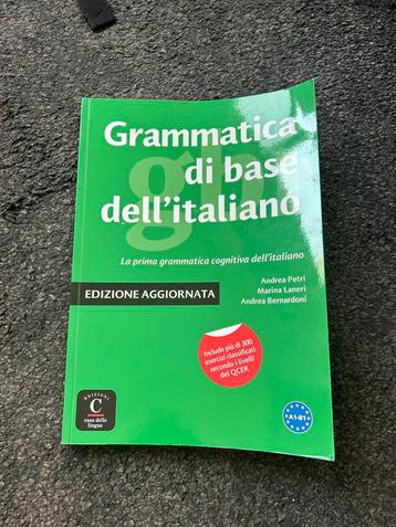 Grammatica di base dell’italiano beschikbaar voor biedingen