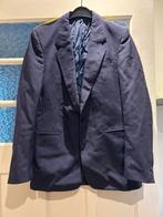Blauw colbert met gouden details mt 50 / jasje / blazer, Ophalen, Gedragen, Maat 48/50 (M), Kleding