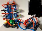 Hot Wheels Garage & Elektrische Racebaan, Kinderen en Baby's, Speelgoed | Racebanen, Ophalen, Hot Wheels, Met looping, Elektrisch