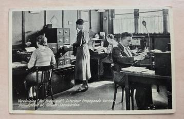 O39) ANSICHTKAART HUIZUM VEREENIGING HET HOOGELAND beschikbaar voor biedingen