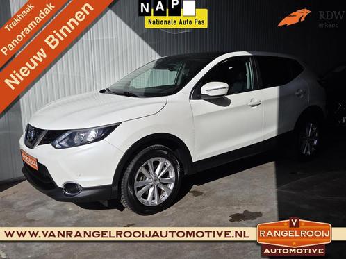 Nissan Qashqai 1.2 Connect Edition, trekh., pano, camera, ke, Auto's, Nissan, Bedrijf, Te koop, Qashqai, ABS, Achteruitrijcamera
