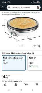 Pannenkoeken maker, Ophalen of Verzenden, Zo goed als nieuw
