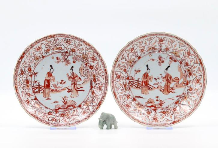 Chinees porselein | Kangxi 18e eeuw Milk & Blood, Antiek en Kunst, Kunst | Niet-Westerse kunst, Ophalen of Verzenden