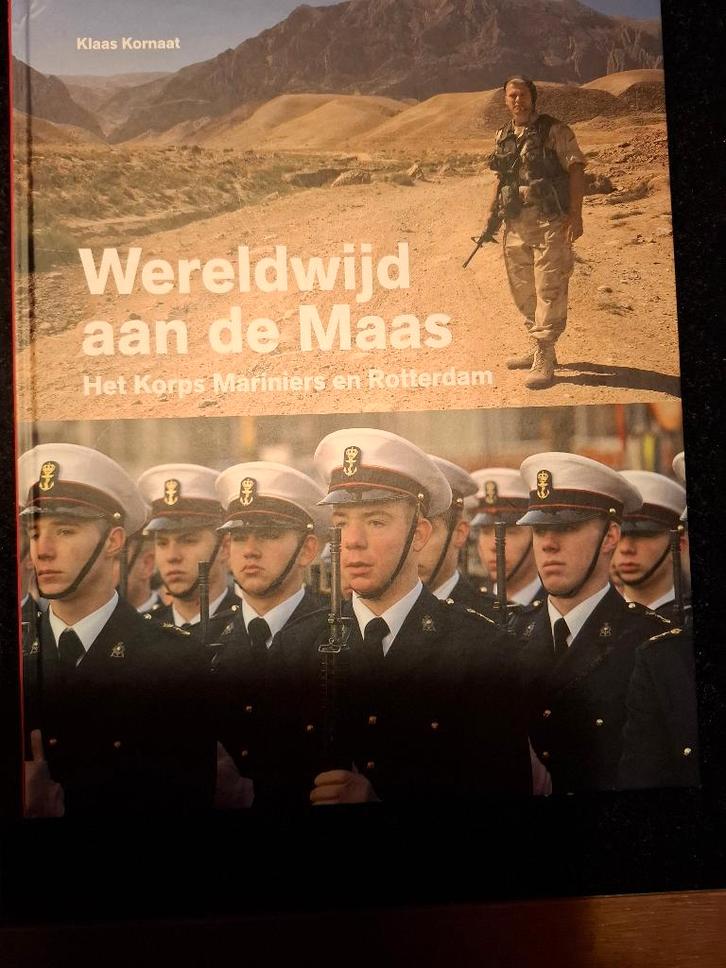 Uit erfenis-schitterend boek - het Korps Mariniers en R'dam, Verzamelen, Militaria | Algemeen, Overige soorten, Overige typen