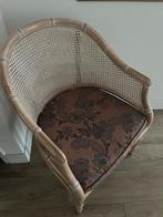 6 stoelen, Huis en Inrichting, Stoelen, Ophalen, Riet of Rotan, Bruin, Zo goed als nieuw