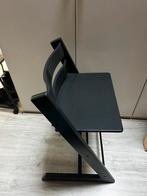 Stokke stoel trip trap stoel zwart geverfd, Kinderen en Baby's, Kinderstoelen, Ophalen, Zo goed als nieuw, Meegroeistoel