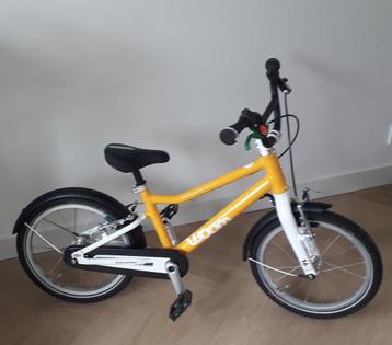 Woom 3 geel kinderfiets fiets 16 inch IZGST beschikbaar voor biedingen