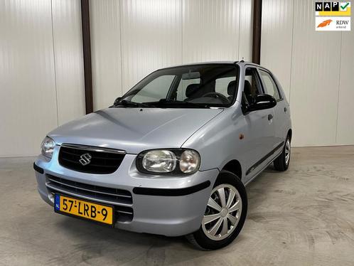 Suzuki Alto 1.1 GL 5 deurs/Elek.Ramen/Onderhouden, Auto's, Suzuki, Bedrijf, Te koop, Alto, Airbags, Metallic lak, Startonderbreker