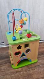 Extra grote houten activiteiten kubus, Kinderen en Baby's, Speelgoed | Houten speelgoed, Ophalen of Verzenden, Zo goed als nieuw