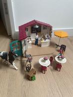 Schleich Horse club ruiter café 42592, Ophalen of Verzenden, Zo goed als nieuw, Paard, Beeldje of Figuurtje