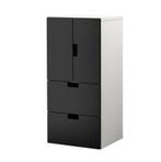 Ikea kast Stuva zwart, Ophalen, Zo goed als nieuw
