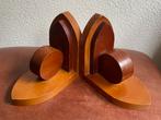 Twee art deco boekensteunen Amsterdamse School, jaren ‘60, Antiek en Kunst, Antiek | Woonaccessoires, Ophalen of Verzenden