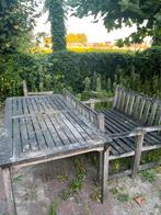 Houten tuinset, Tuin en Terras, Verzenden, Gebruikt, Hout, Stoel