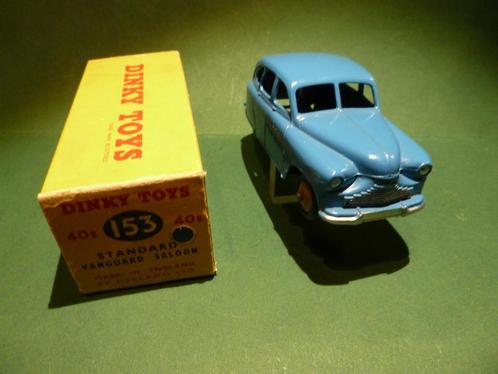 DINKY TOYS:  153  (  40 E)  STANDARD VANGUARD SAKLOON:  M/B, Hobby en Vrije tijd, Modelauto's | 1:43, Nieuw, Auto, Dinky Toys