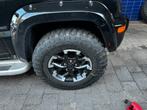 Jeep Sahara 5x velgen met banden, 255 mm, Nieuw, 17 inch, Ophalen of Verzenden