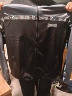 Hardcore Trainingsjack - Zwart/Grijs - Maat 4XL, Zwart, Ophalen of Verzenden, Zo goed als nieuw, Overige maten