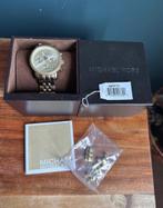 Michael Kors gouden horloge MK5676 origineel, Sieraden, Tassen en Uiterlijk, Horloges | Dames, Overige merken, Staal, Gebruikt