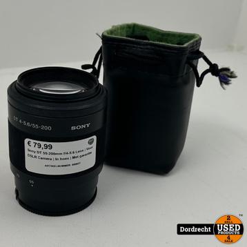  Sony DT 55-200mm f/4-5.6 Lens | Voor DSLR Camera | In hoes  beschikbaar voor biedingen