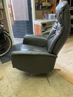 Fauteuil, Fijne stoel, Minder dan 75 cm, Leer, Ophalen of Verzenden