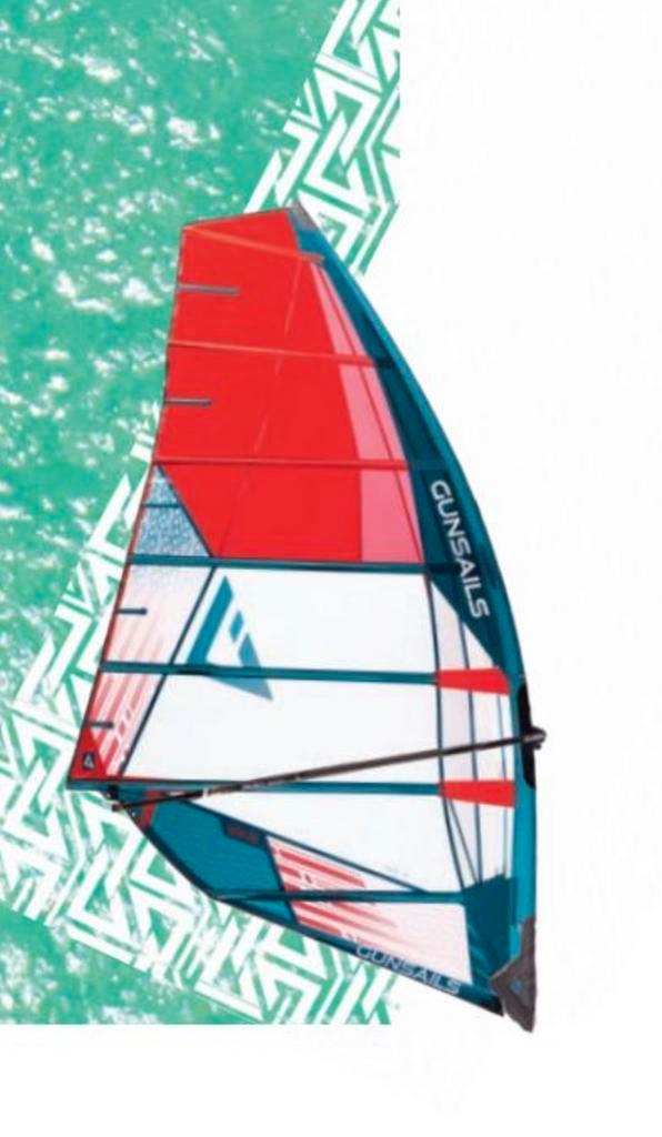 Slalomzeil Gun sails GSR 7.8, Watersport en Boten, Windsurfen, Gebruikt, Zeil, Met draagtas, 7 m² of meer, Ophalen