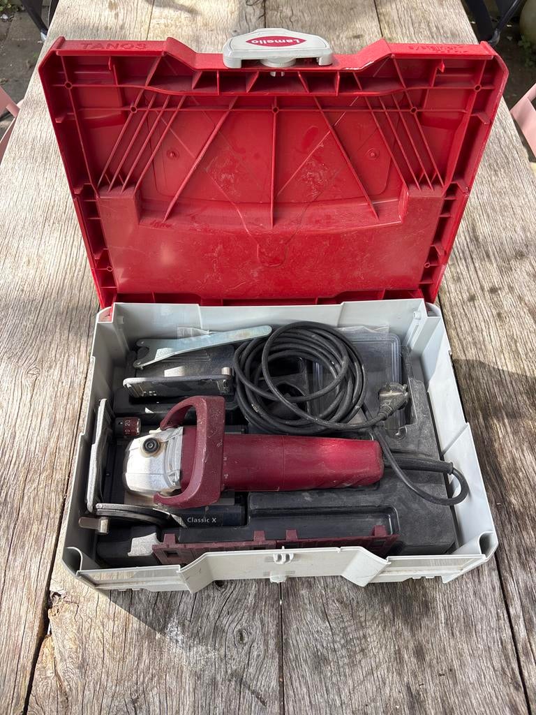 Lamello Classic X Lamellenfrees in koffer, Ophalen of Verzenden, Gebruikt, Overige typen