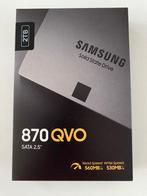 Samsung 870 QVO SSD 2TB, Computers en Software, Harde schijven, Intern, 2TB, Nieuw, Ophalen of Verzenden