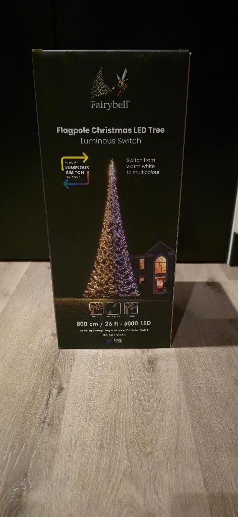 Fairybell 8 meter 3000 led Luminous switch, Diversen, Ophalen of Verzenden, Nieuw
