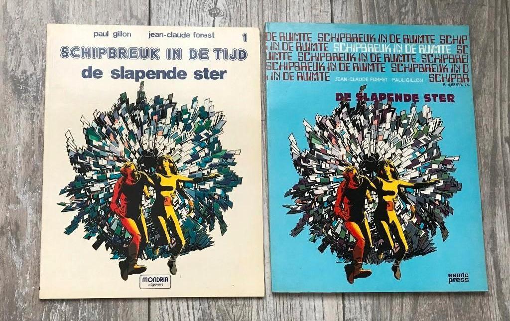 Schipbreuk in de tijd /ruimte -9 delen 1e druk -zgan condit., Complete serie of reeks, Ophalen of Verzenden, Zo goed als nieuw