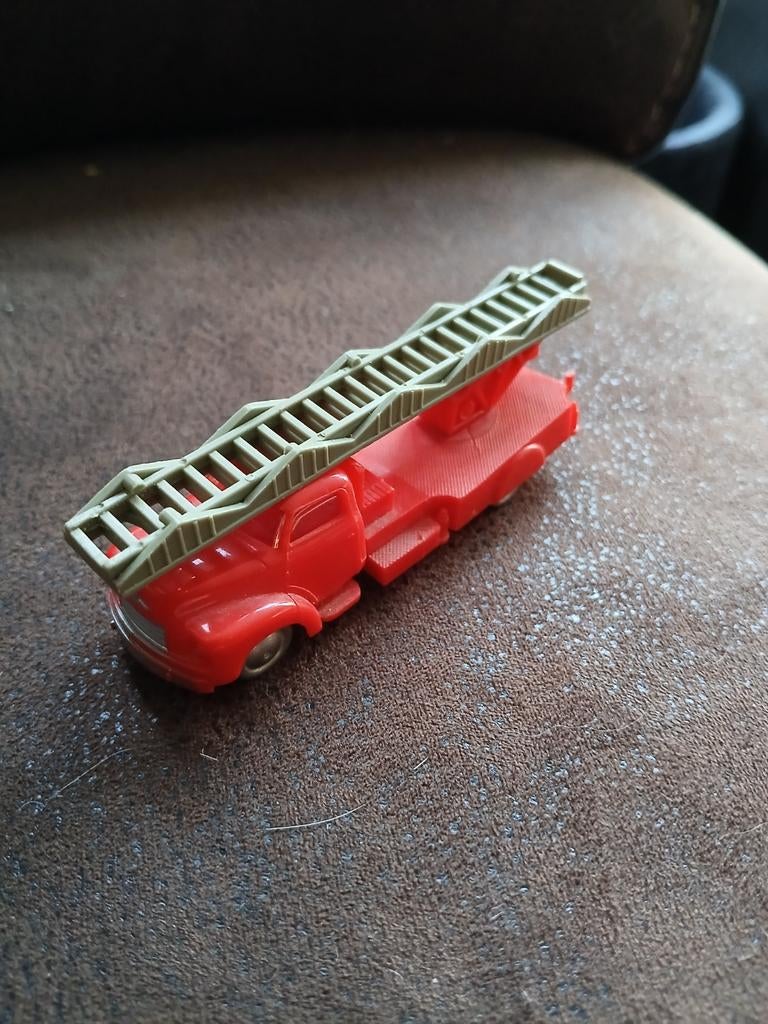 Vintage Lego 1255 Bedford Brandweer Ladderwagen, Ophalen of Verzenden, Zo goed als nieuw, Lego
