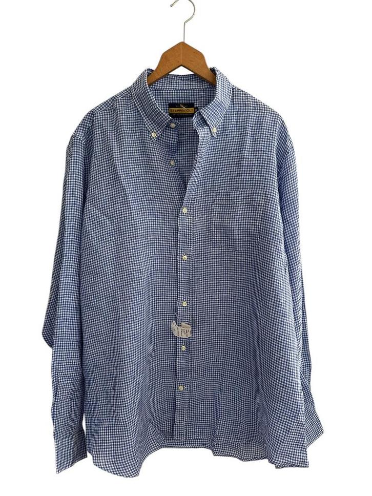 Steppin Out overhemd NIEUW XXL, Kleding | Heren, Overhemden, Nieuw, Overige halswijdtes, Blauw, Ophalen of Verzenden