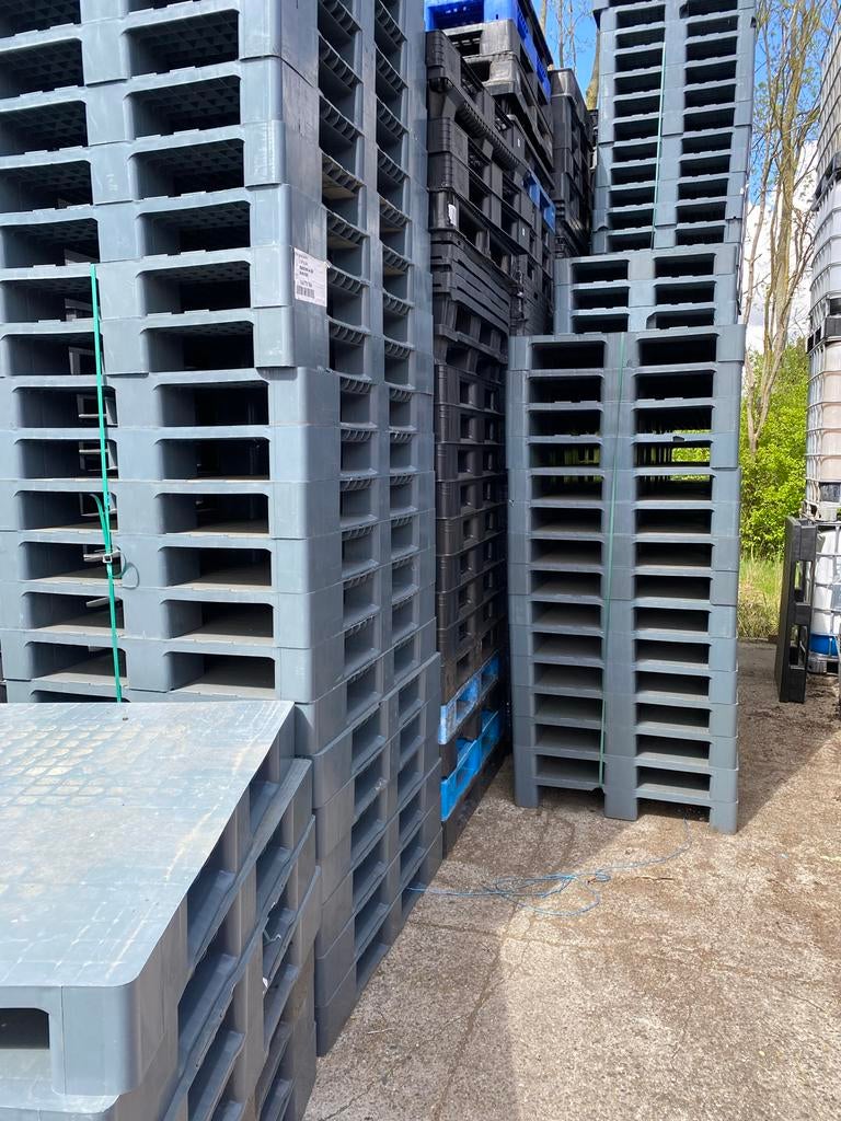 Kunststof Pallets met Dicht Bovenkant voor Voortent Caravan, Gebruikt, 60 cm of meer, Overige typen, Minder dan 35 cm