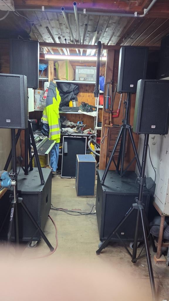 Dj speakers, Muziek en Instrumenten, Ophalen, Zo goed als nieuw, Dj-set, Overige merken