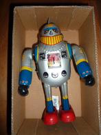 blikken robot met opwind mechanisme, Antiek en Kunst, Antiek | Speelgoed, Ophalen of Verzenden