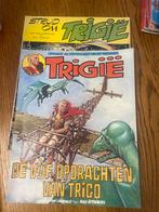 Trigie stripboeken - Strijd om Trigie en De vijf opdrachten, Meerdere stripboeken, Ophalen of Verzenden, Gelezen