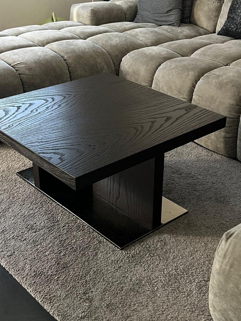 Salon tafel van Minotti, Huis en Inrichting, Gebruikt, Vierkant, Minder dan 50 cm, 50 tot 100 cm