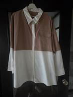 Leuke wit/beige blouse. Maat 48/50. Nieuw!, Wit, Maat 46/48 (XL) of groter, Nieuw, Ophalen of Verzenden