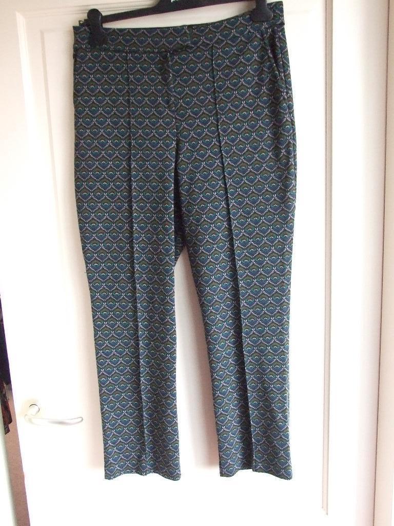 King Louie nieuw broek met fraai motief maat 40, Kleding | Dames, Maat 38/40 (M), Overige kleuren, Nieuw, Ophalen of Verzenden