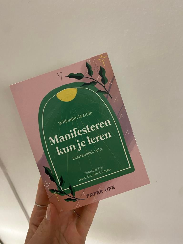 Manifesteren kun je leren vol.2 kaarten Willemijn Welten, Ophalen of Verzenden, Zo goed als nieuw, Tarot of Kaarten leggen, Overige typen