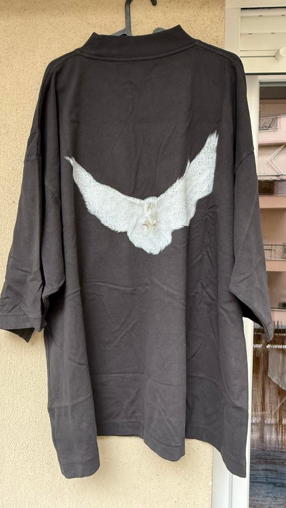 Yeezy GAP Dove 3/4 Sleeve Tee Black | M, Ophalen of Verzenden, Nieuw, Maat 48/50 (M), Zwart